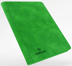 GameGenic Binder: 18-Pocket Zip-up Album Green GGS31004ML